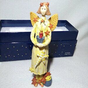 Vtg 1997 Lang & Wise Angels & Nativity Angel Star 97150101 Excellent Condition